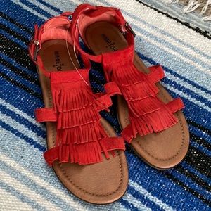 Minnetonka sandals!
